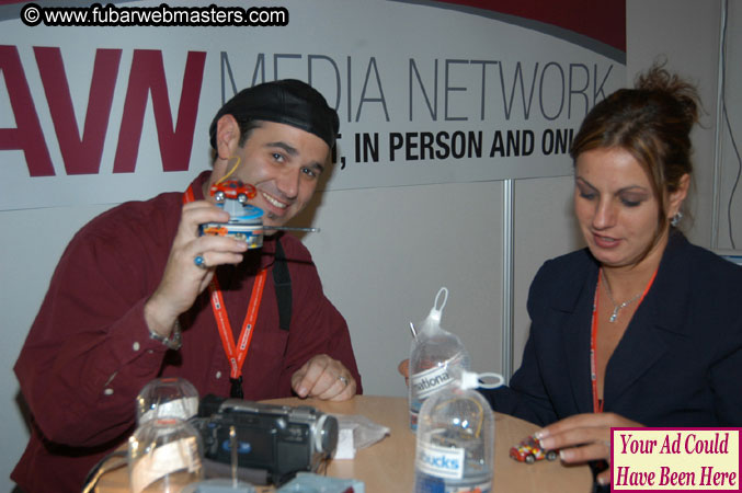AOE & World Telemedia Conference Show Floor 2003