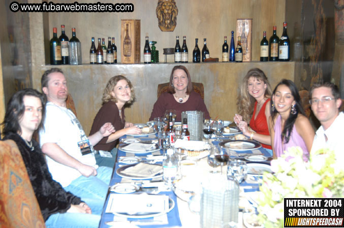 Topbucks Dinner @ Zeffirino 2004