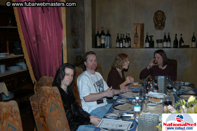 Topbucks Dinner @ Zeffirino 2004