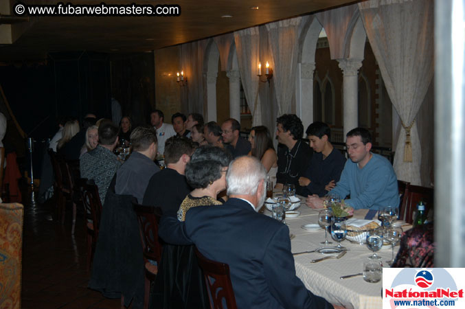 Topbucks Dinner @ Zeffirino 2004