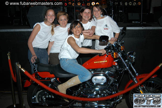 Telecoms Meets TV Party & Harley Draw 2004