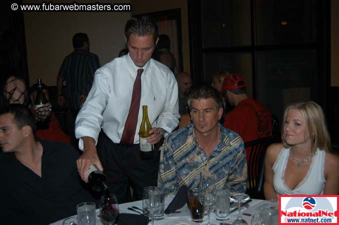 Consumption Junction 5th Aniversary Dinner at Alluvia 2004