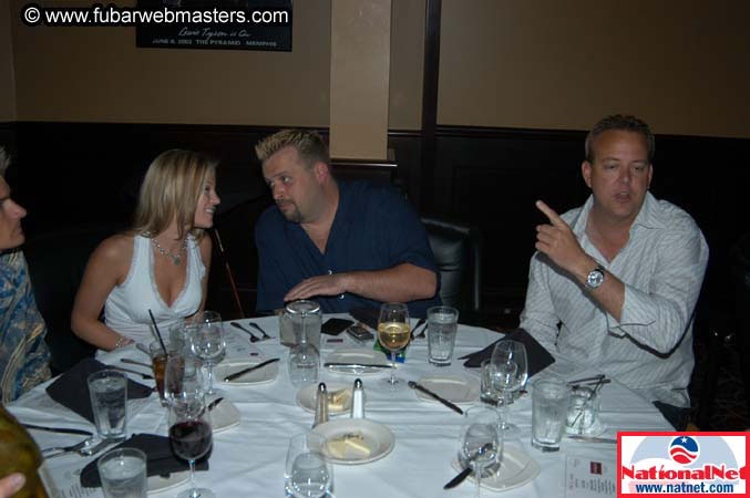 Consumption Junction 5th Aniversary Dinner at Alluvia 2004