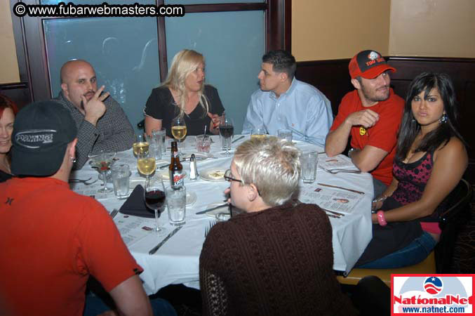 Consumption Junction 5th Aniversary Dinner at Alluvia 2004