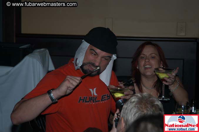 Consumption Junction 5th Aniversary Dinner at Alluvia 2004