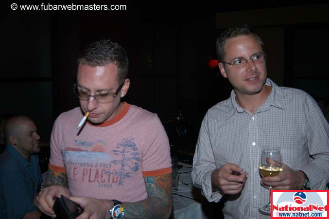 Consumption Junction 5th Aniversary Dinner at Alluvia 2004