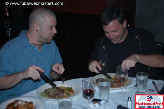 Consumption Junction 5th Aniversary Dinner at Alluvia 2004