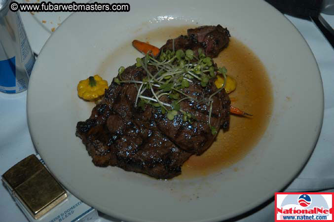 Consumption Junction 5th Aniversary Dinner at Alluvia 2004