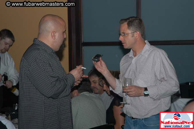 Consumption Junction 5th Aniversary Dinner at Alluvia 2004