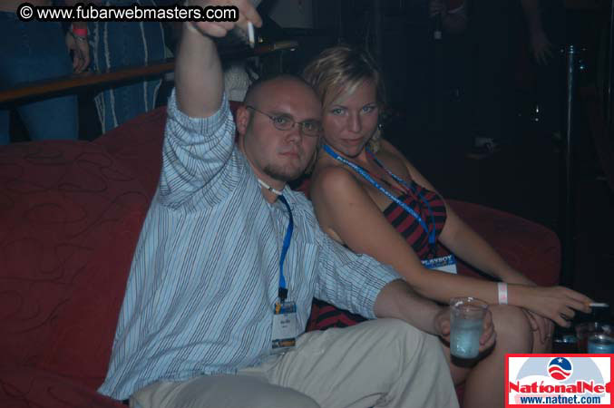 The afterparty at the Velvet Room 2004