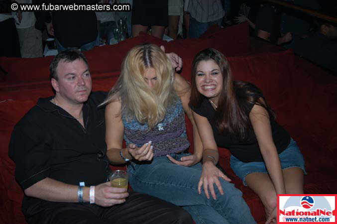 The afterparty at the Velvet Room 2004