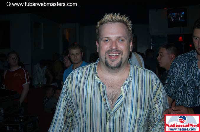 The afterparty at the Velvet Room 2004