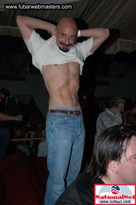 The afterparty at the Velvet Room 2004