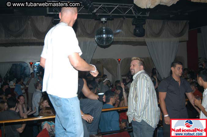 The afterparty at the Velvet Room 2004