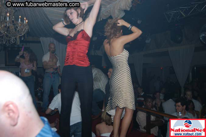 The afterparty at the Velvet Room 2004