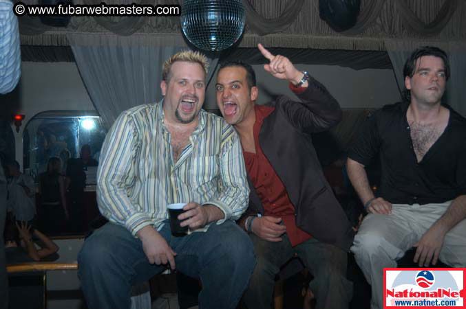 The afterparty at the Velvet Room 2004