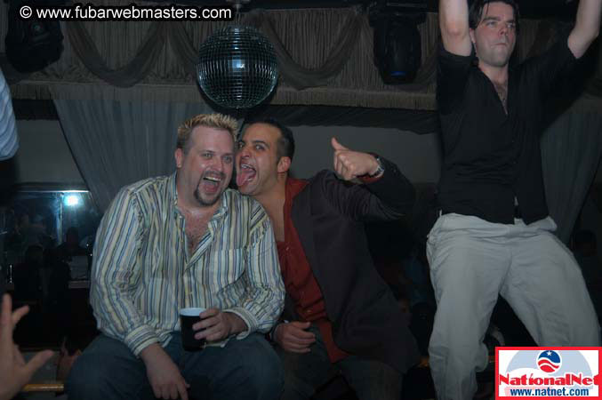 The afterparty at the Velvet Room 2004