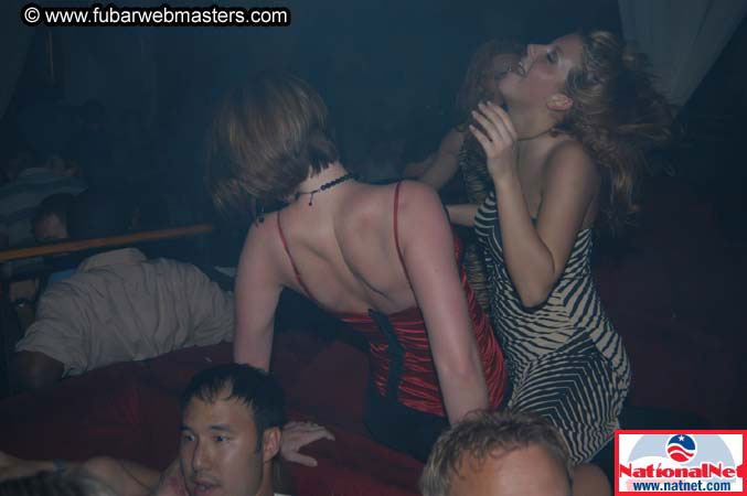 The afterparty at the Velvet Room 2004