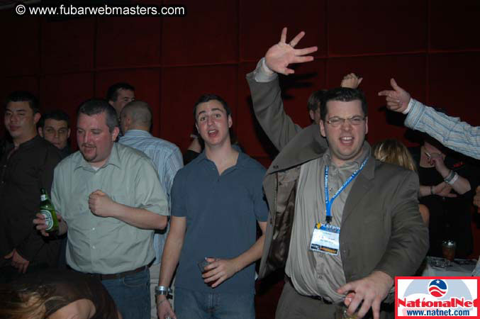 The afterparty at the Velvet Room 2004