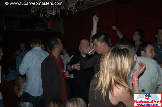 The afterparty at the Velvet Room 2004