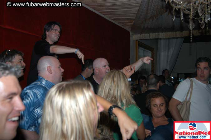 The afterparty at the Velvet Room 2004