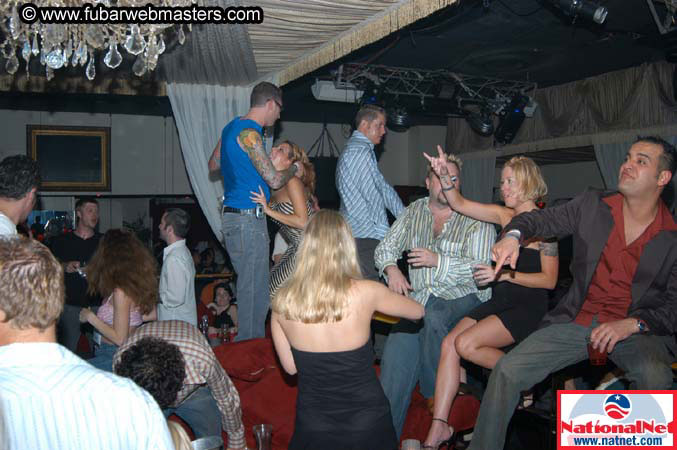 The afterparty at the Velvet Room 2004