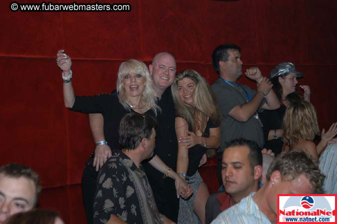 The afterparty at the Velvet Room 2004