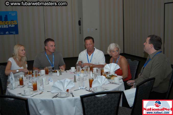 Buffet Dinner at the Hotel 2004