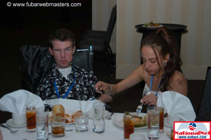 Buffet Dinner at the Hotel 2004