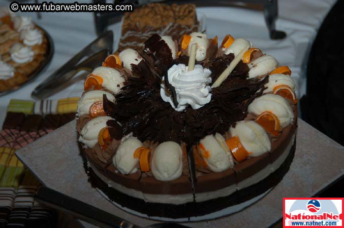 Buffet Dinner at the Hotel 2004