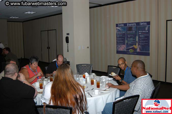 Buffet Dinner at the Hotel 2004