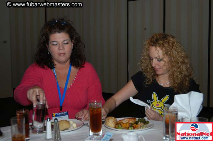 Buffet Dinner at the Hotel 2004