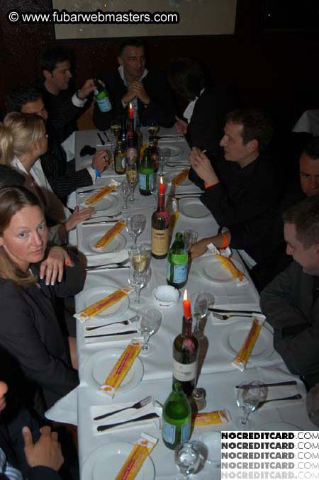 VIP After-party Dinner @ Cuneo's 2004