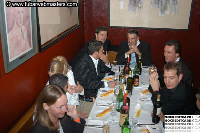 VIP After-party Dinner @ Cuneo's 2004