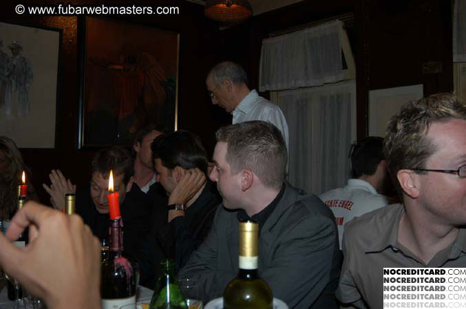 VIP After-party Dinner @ Cuneo's 2004