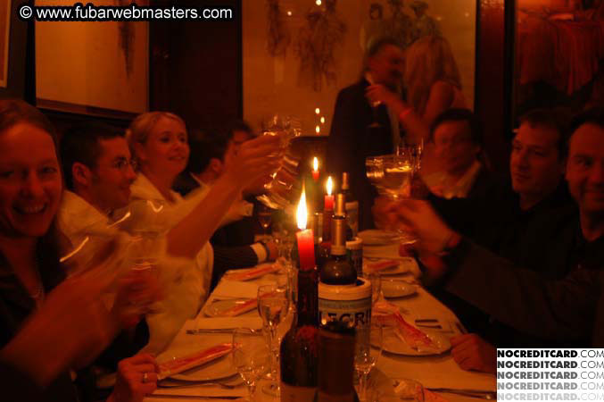 VIP After-party Dinner @ Cuneo's 2004