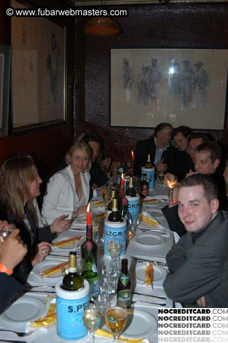 VIP After-party Dinner @ Cuneo's 2004