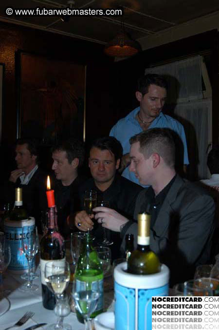 VIP After-party Dinner @ Cuneo's 2004