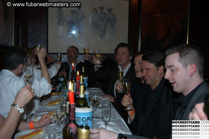VIP After-party Dinner @ Cuneo's 2004