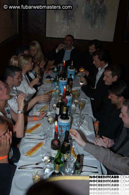 VIP After-party Dinner @ Cuneo's 2004
