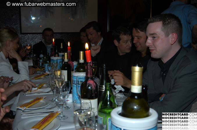 VIP After-party Dinner @ Cuneo's 2004
