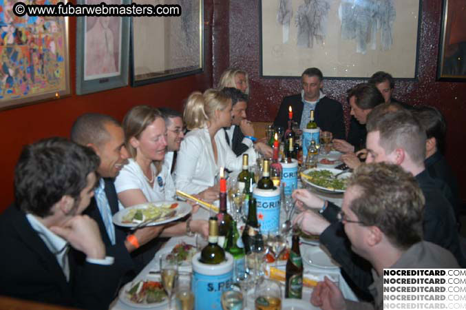 VIP After-party Dinner @ Cuneo's 2004