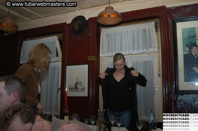 VIP After-party Dinner @ Cuneo's 2004