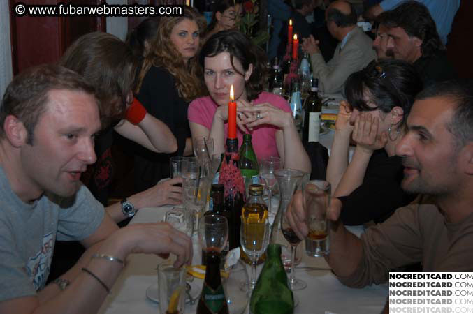 VIP After-party Dinner @ Cuneo's 2004
