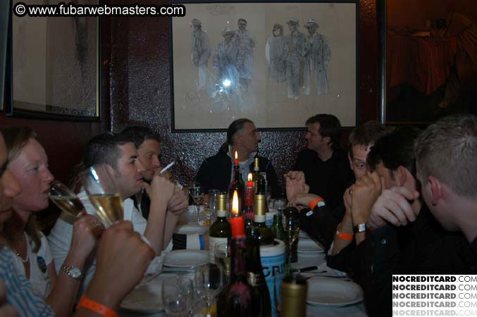 VIP After-party Dinner @ Cuneo's 2004