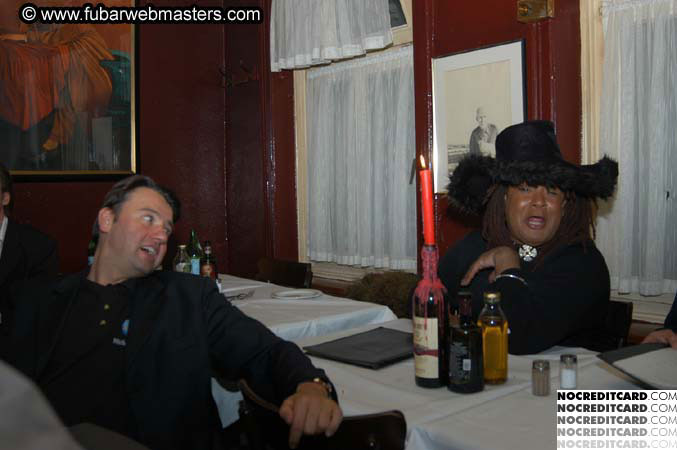 VIP After-party Dinner @ Cuneo's 2004