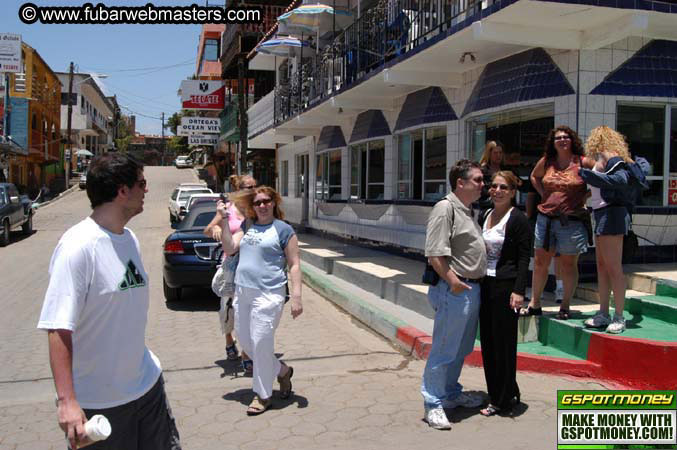 Lobster Lunch in Puerto Nuevo 2004