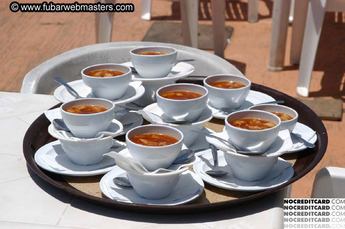 Lobster Lunch in Puerto Nuevo 2004