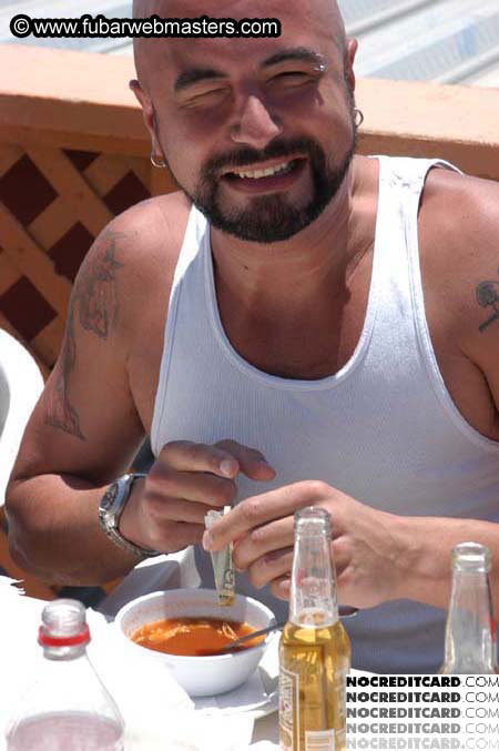 Lobster Lunch in Puerto Nuevo 2004