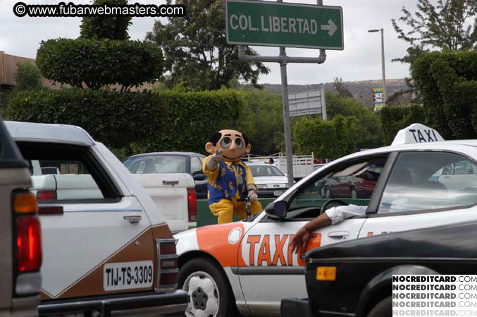 Lobster Lunch in Puerto Nuevo 2004
